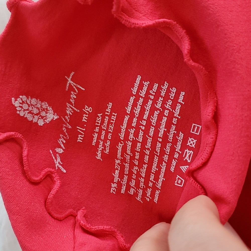 27. Free People Good Karma High-Neck Layer Strawberry Spritz - Picture 3 of 11